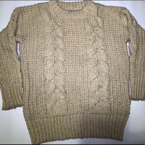 Unif braided sweater